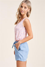 Load image into Gallery viewer, The Other Half Shorts In Denim Wash FINAL SALE
