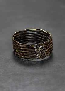 Woven Brass Bracelet