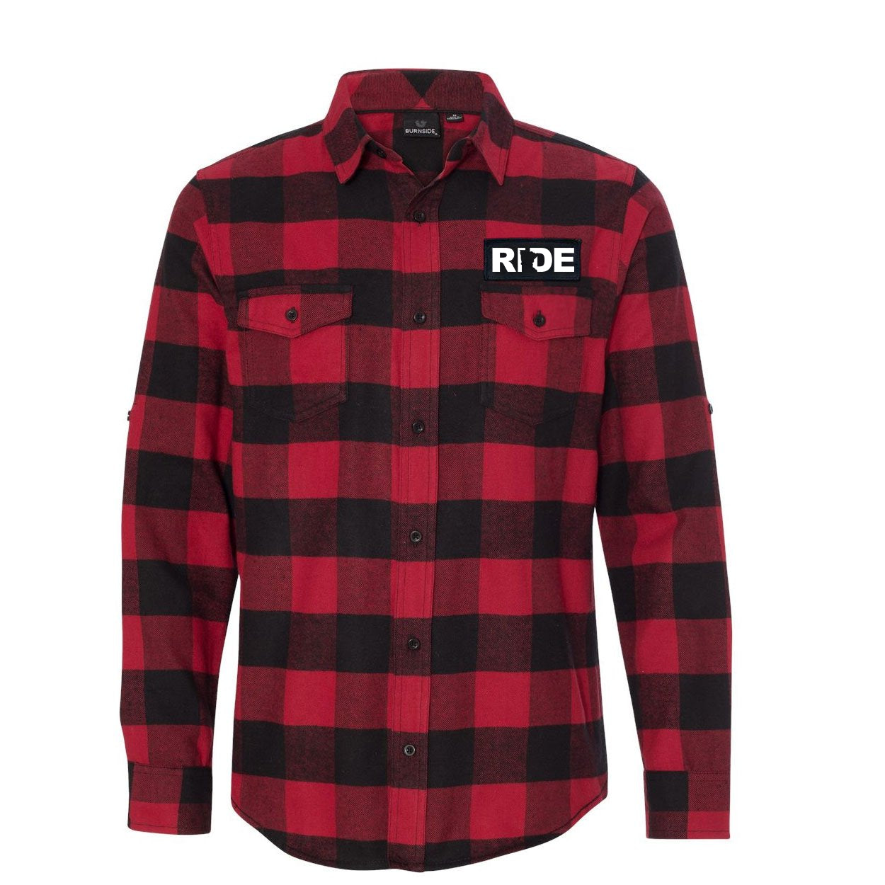 Ride MN Classic Flannel in Red/Black Buffalo