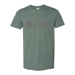 Load image into Gallery viewer, Ride MN Classic Tee in Green/Gray
