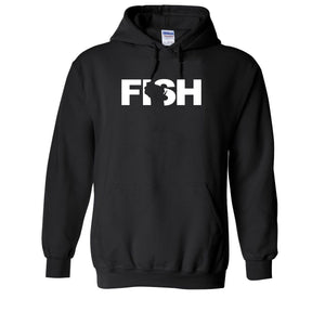 Fish Wisconsin Classic Sweatshirt Black