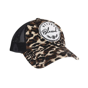 Blessed CC Hat In Leopard