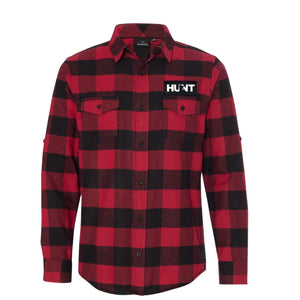 Hunt MN Classic Flannel in Red/Black Buffalo