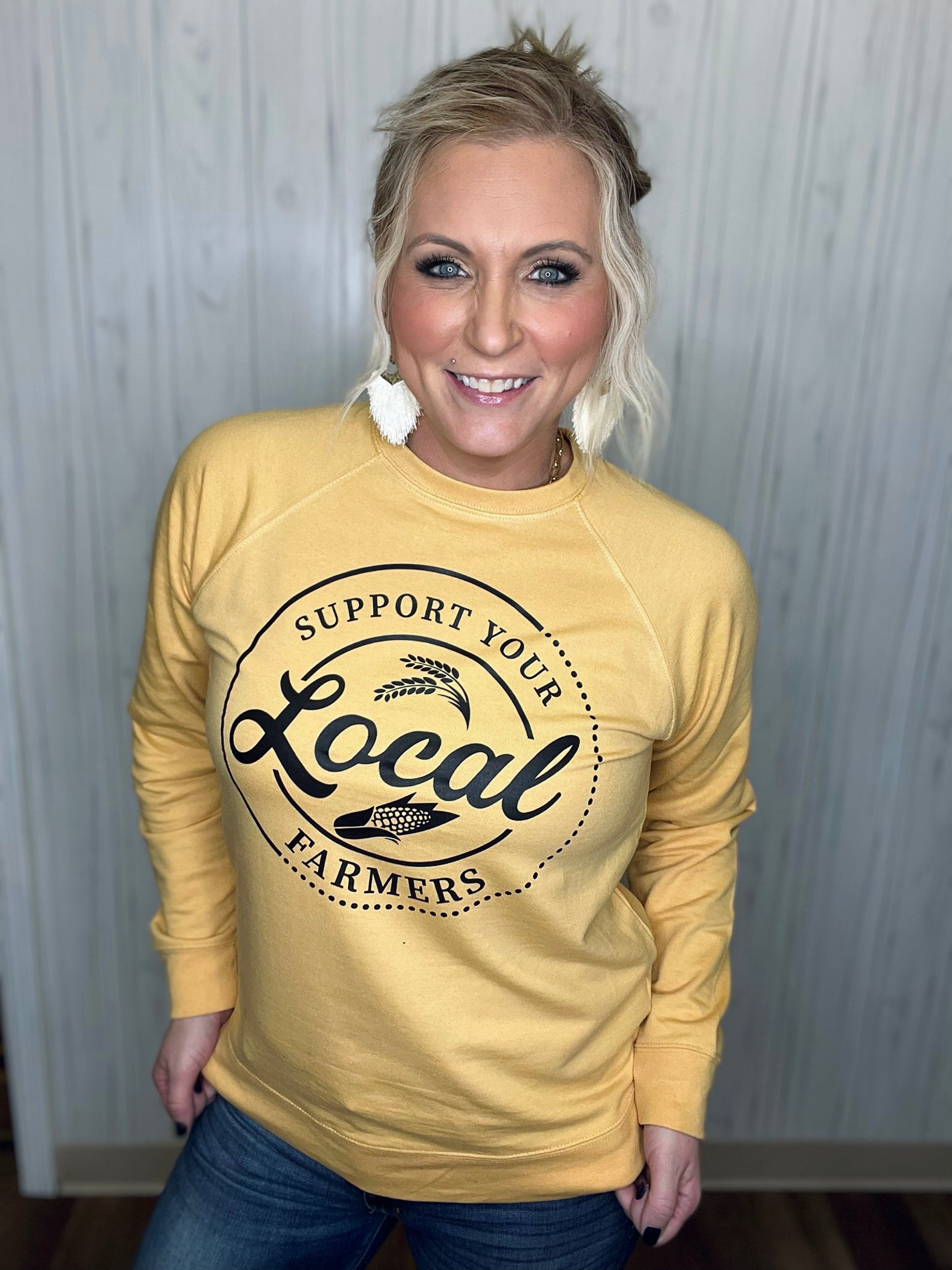 Support Local Farmers Pullover