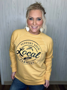 Support Local Farmers Pullover
