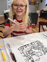 Load image into Gallery viewer, Kids Coloring Tee- Easter Egg
