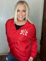 Load image into Gallery viewer, Minnesota Paddle Windbreaker in Red
