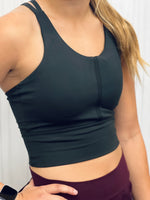 Load image into Gallery viewer, Anchored Sports Bra In Black

