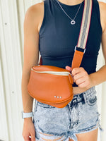 Load image into Gallery viewer, Sutton Crossbody Sling Bag In Brown
