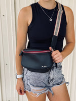 Load image into Gallery viewer, Sutton Crossbody Sling Bag In Black
