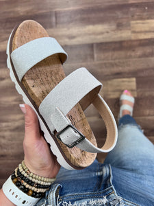Corky Fresh Sandal In Silver FINAL SALE