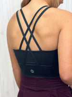 Load image into Gallery viewer, Anchored Sports Bra In Black
