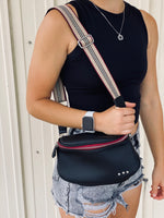 Load image into Gallery viewer, Sutton Crossbody Sling Bag In Black
