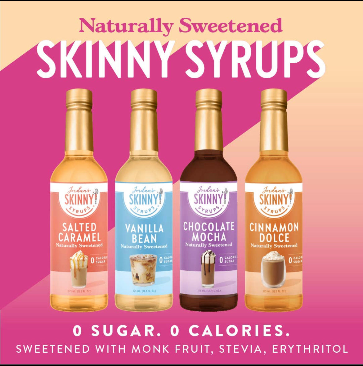 Naturally Sweetened Skinny Syrups (+flavors)