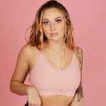 Load image into Gallery viewer, Mila Lace Bralette In Pink
