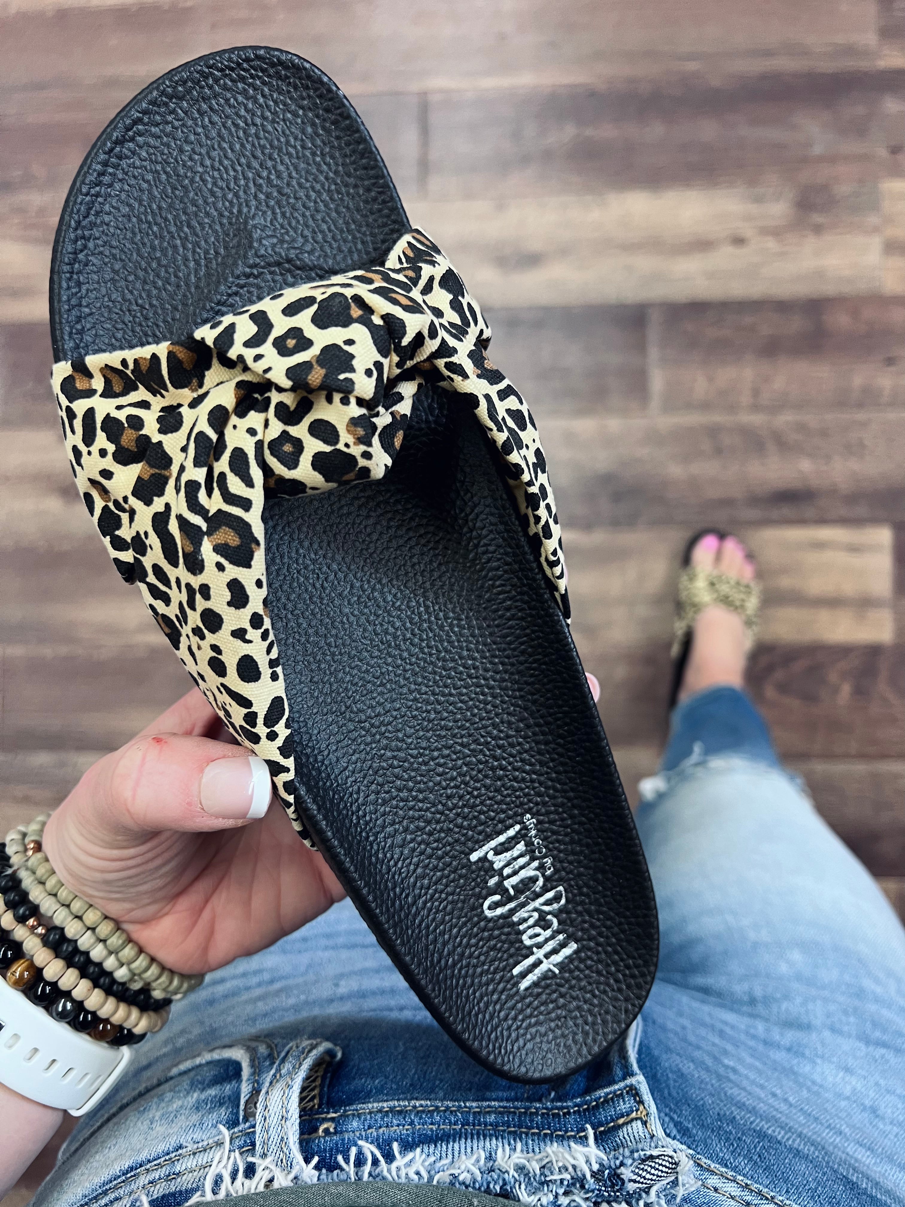 Corky Staycation Leopard Sandal FINAL SALE
